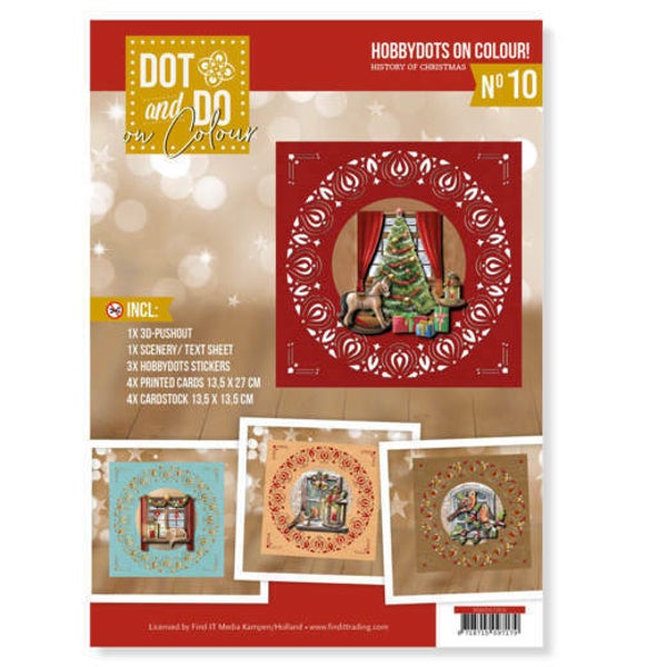 DODOOC10010 - Dot and Do on Colour 10 - Amy Design - History of Christmas