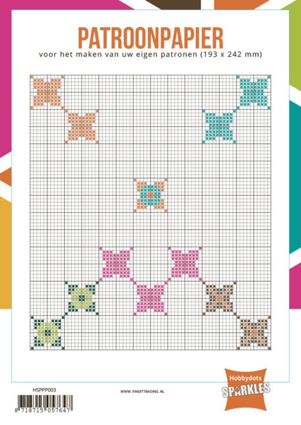 HSPPP003 - Hobbydots-Sparkles Patroonpapier