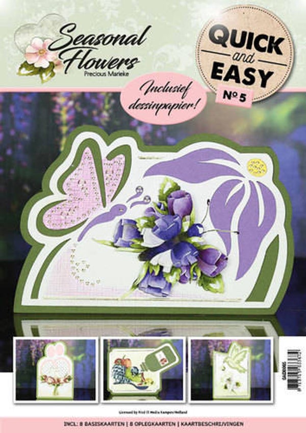 QAE10005 - Quick and Easy 5 - Seasonal Flowers