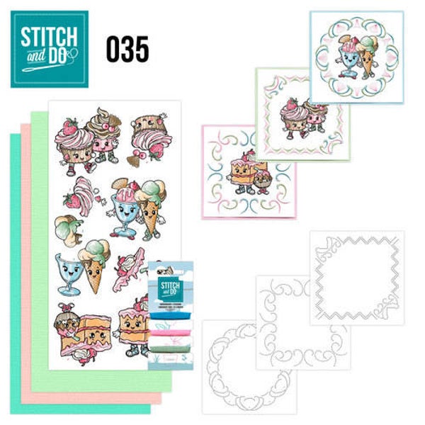 STDO035 - Stitch & Do 35 - Cupcakes