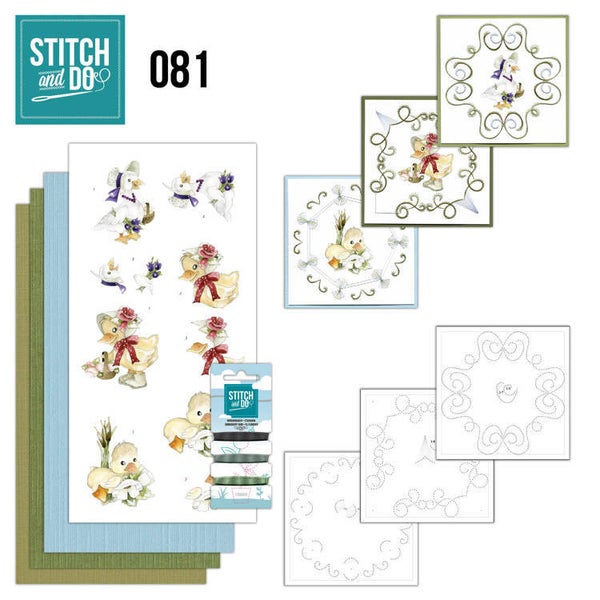 STDO081 - Stitch & Do 81 - Voorjaarsdieren
