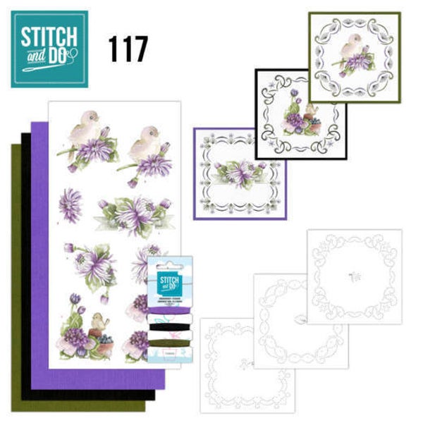 STDO117 - Stitch & Do 117 - Chrysanthemum