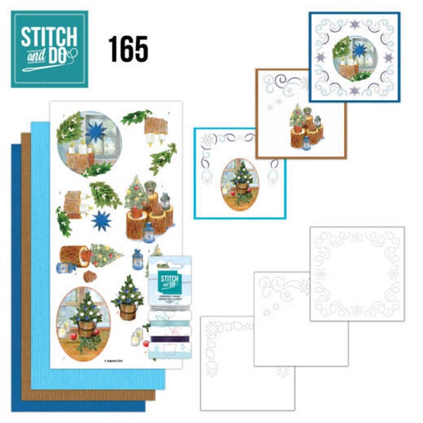 STDO165 - Stitch and Do 165 - Jeanine's Art - Christmas Cottage