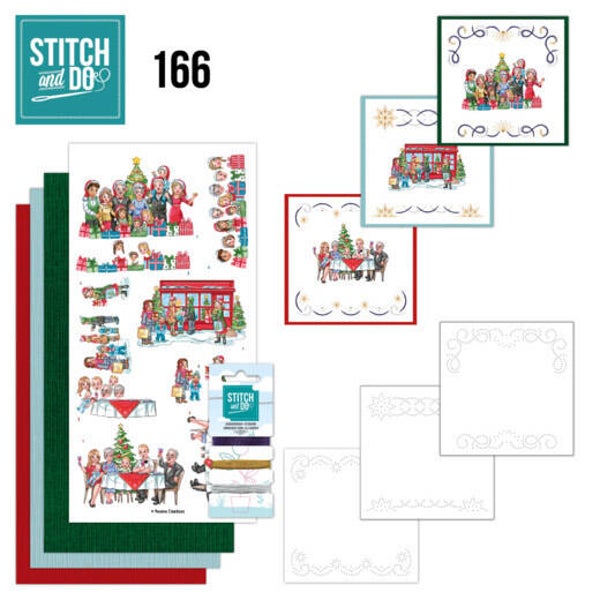STDO166 - Stitch and Do 166 - Yvonne Creations - The Heart of Christmas - Shopping
