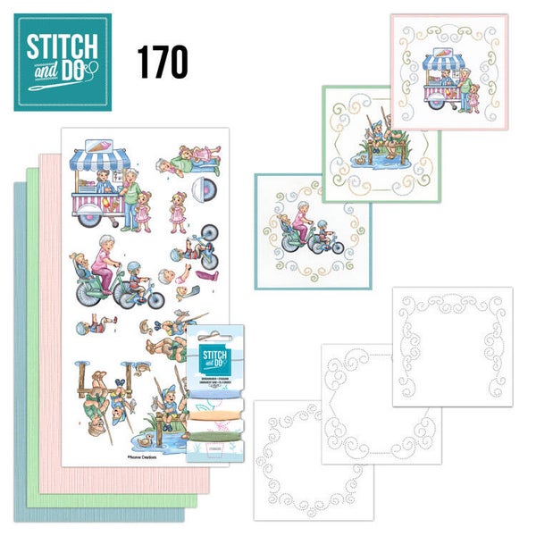 STDO170 - Stitch and Do 170 - Yvonne Creations - Funky Day Out - Activity