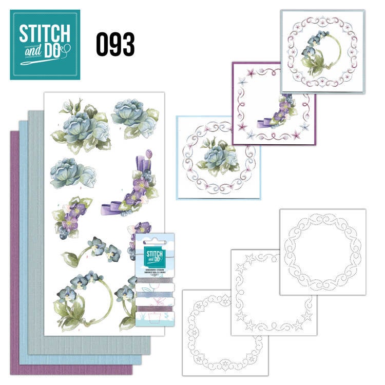 STDO093 - Stitch & Do 93 - Winterflowers
