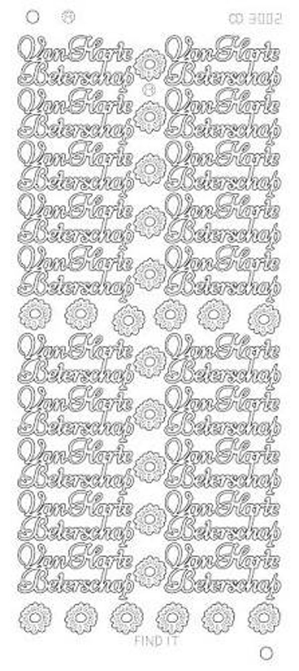 CD3002Z - Van Harte Beterschap Platinum - Zilver