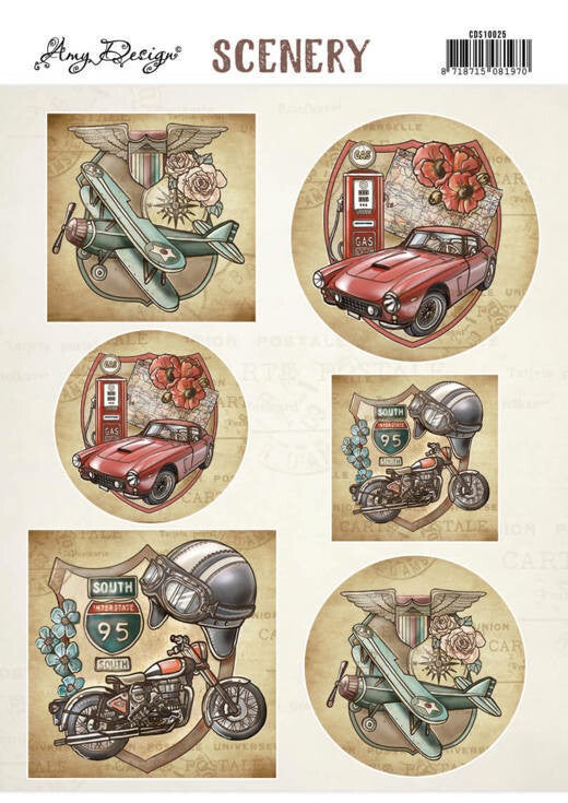 CDS10025 - Scenery - Amy Design - Transportation