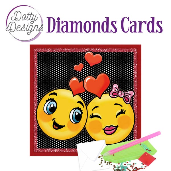 DDDC1093 - Dotty Designs Diamond Cards - Loving Smile 15x15