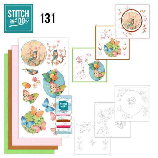 STDO131 - Stitch & Do 131 - Jeanine's Art - Birds and Blossom