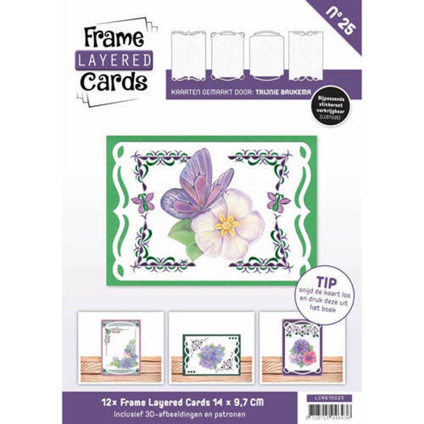 LCA610025 - Frame Layered Cards 25 - A6