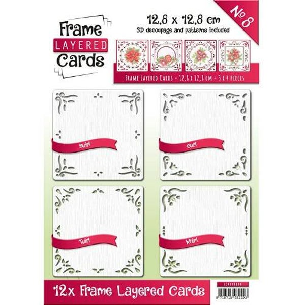 LC4K10008 - Frame Layered Cards 8 - 4K