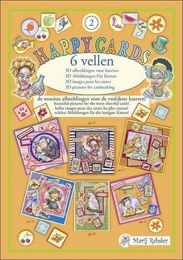 MRHC02 - Marij Rahder Happycards 02 3D Book
