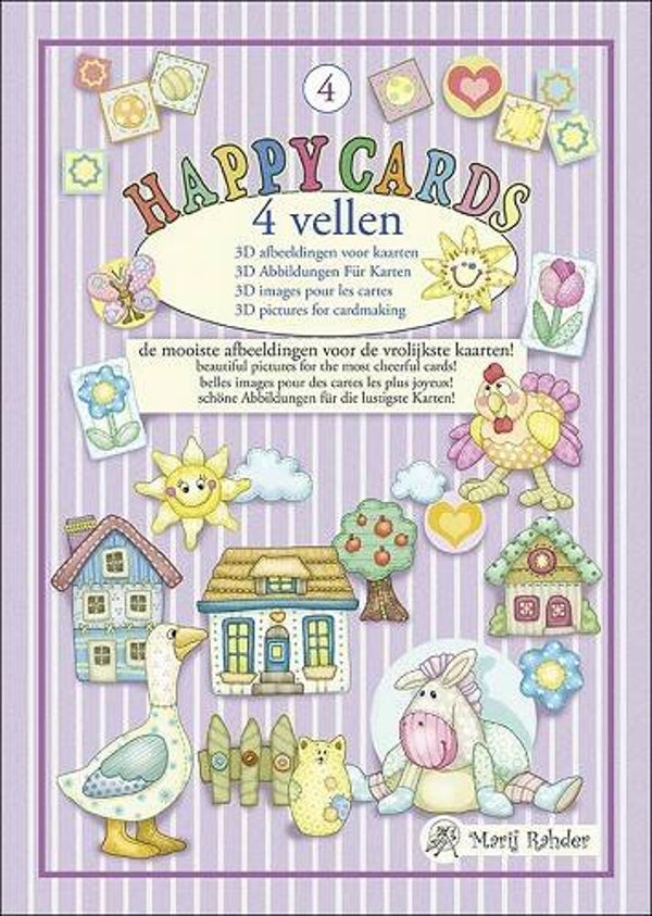 MRHC04 - Marij Rahder Happycards 04 3D Book