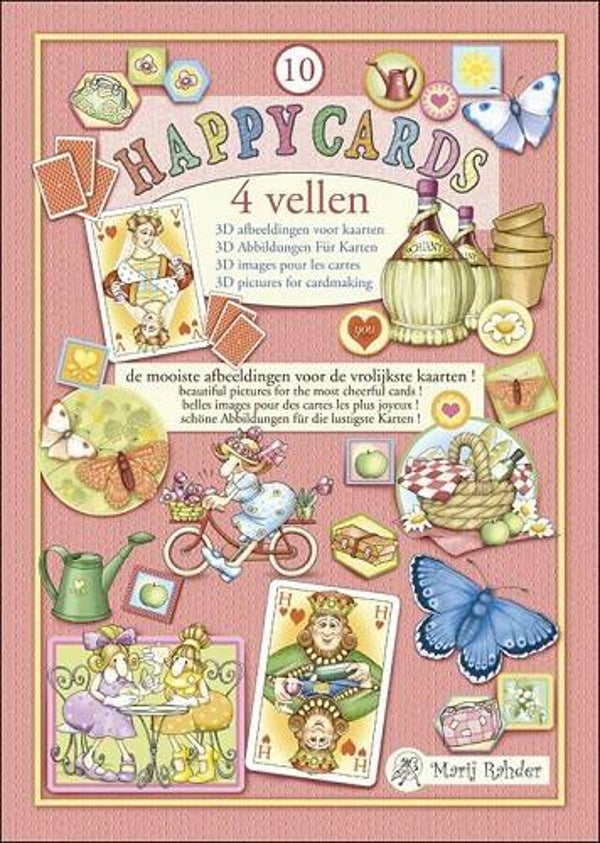 MRHC10 - Marij Rahder Happycards 10 3D Book