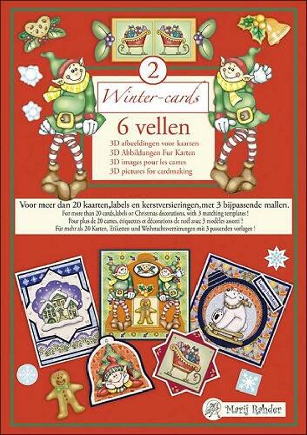 MRWC02 - Marij Rahder Wintercards 2 3D Book