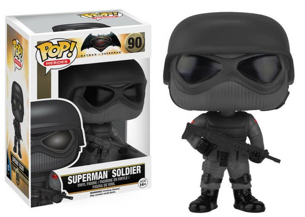 POP7579 - POP! HEROES Superman Soldier (90)