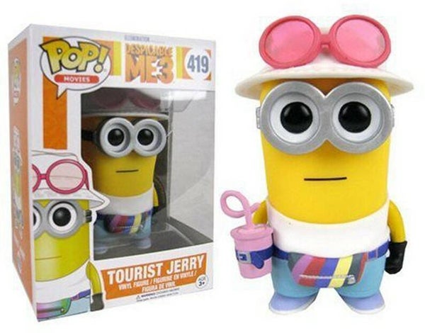 POP13427 - POP! VINYL DESPICABLE ME 3 JERRY TOURIST (419)