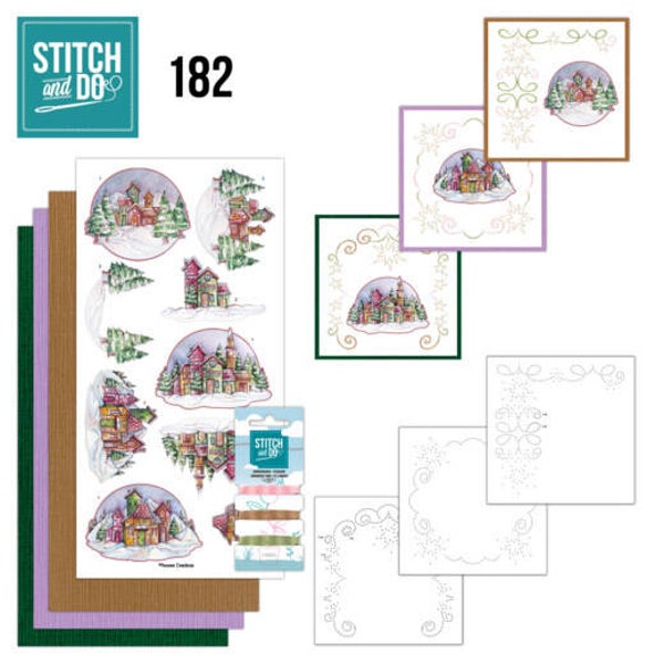 STDO182 - Stitch and Do 182 - Yvonne Creations - Christmas Miracle