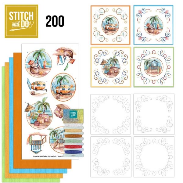 STDO200 - Stitch And Do 200 - Yvonne Creations - Summer Vibes