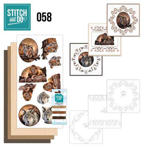 STDO058 - Stitch & Do 58 - Wild Animals