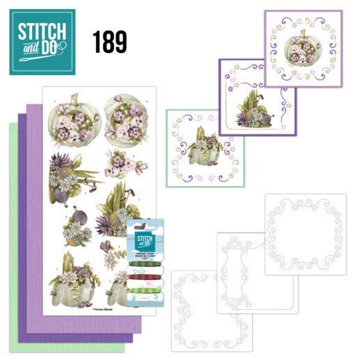 STDO189 - Stitch and Do 189 - Precious Marieke - Purple Passion