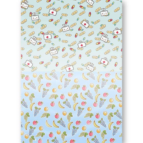 BGS10035 - Background Sheets - Yvonne Creations - Get Well Soon