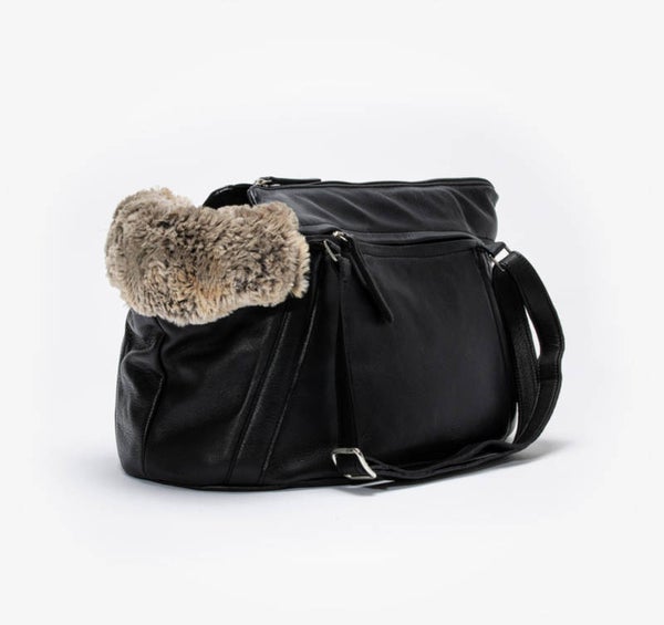 Dog Carrier - Zipp it Black