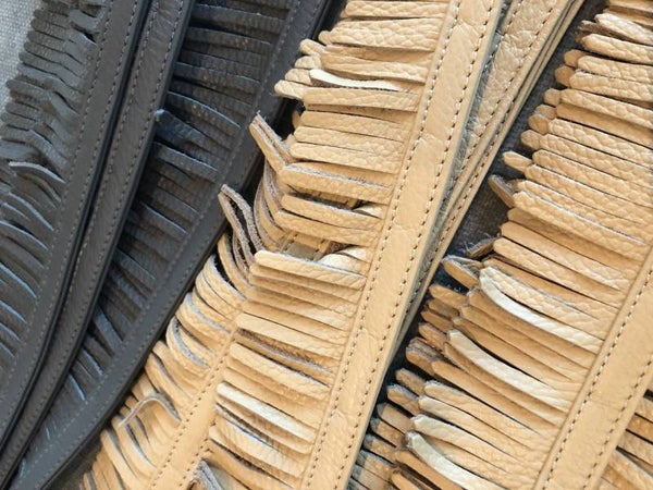 Fringe Leash - Grigio