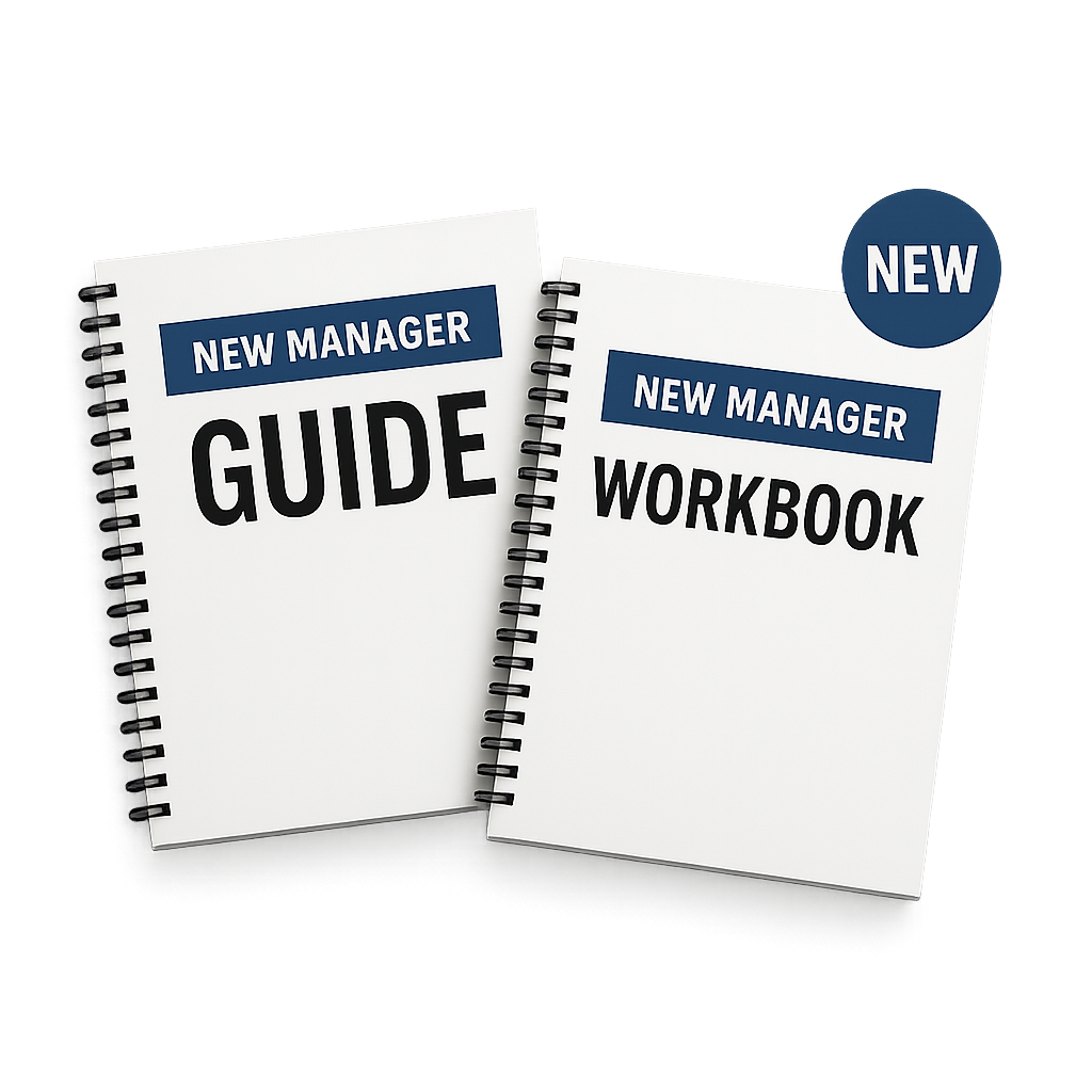 New Manager Guide + Workbook *BUNDLE*