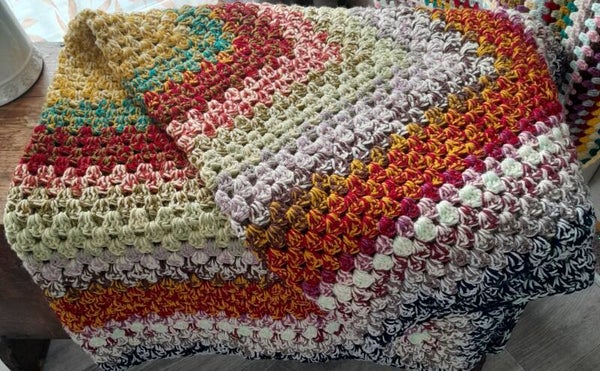 "Left Overs" blanket