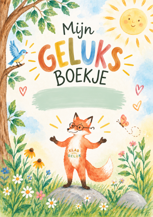 Geluksboekje lief 9 pagina's