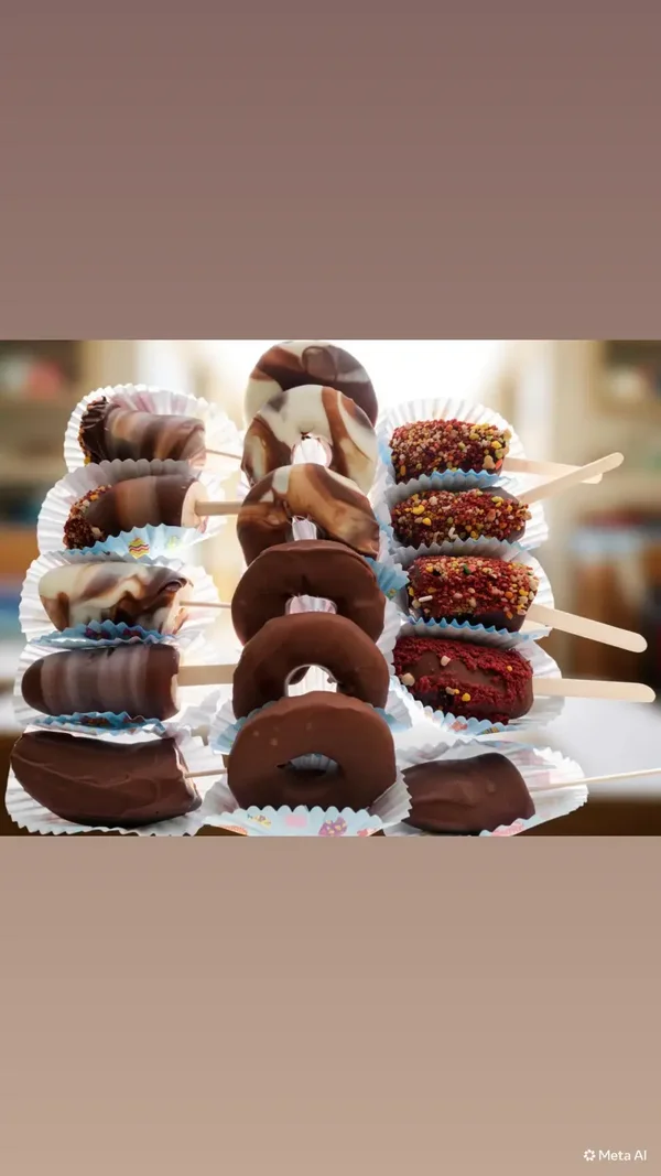 Dozen of Chocolate covered banana (mini)