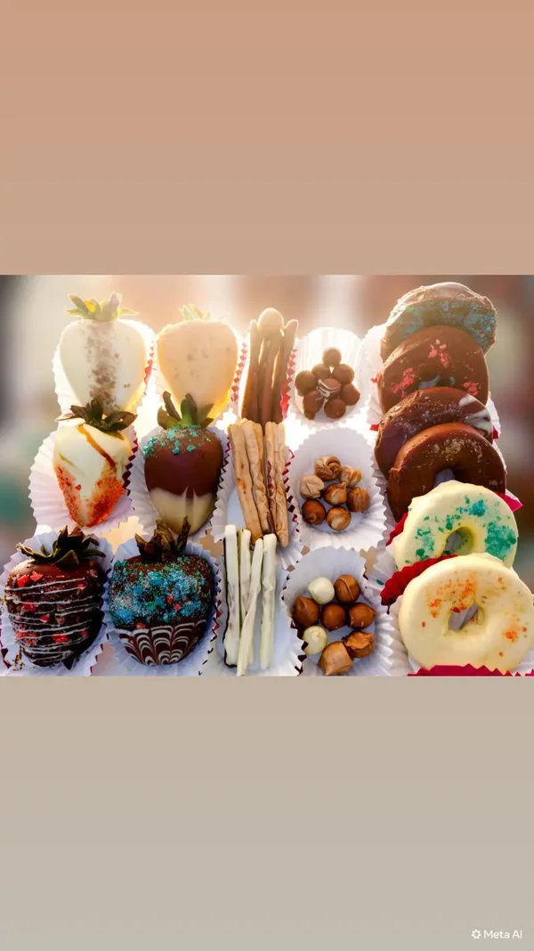 Dozen of chocolate covered pretzels sticks (mini)
