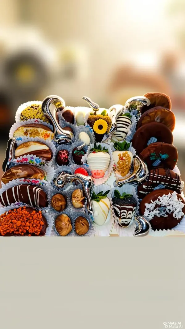 Dozen Custom Chocolate-covered rice krispies