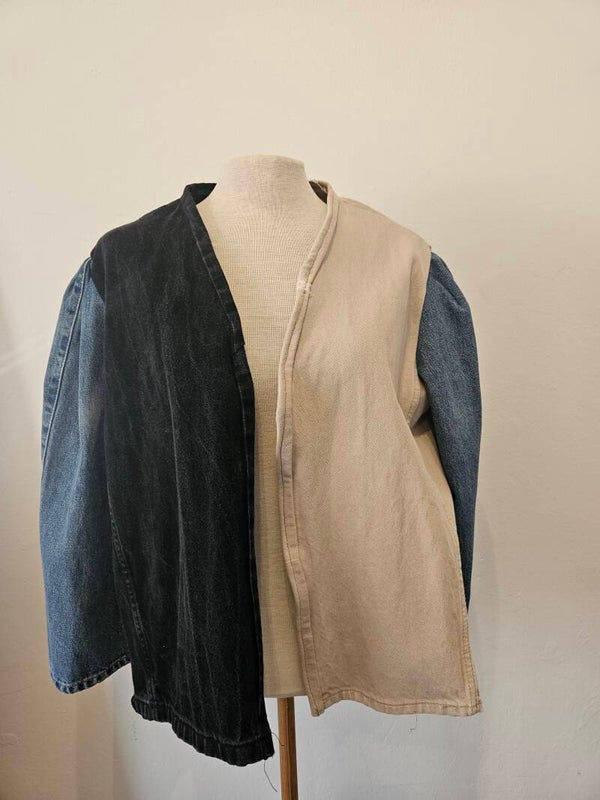 3 denims in 1 jacket