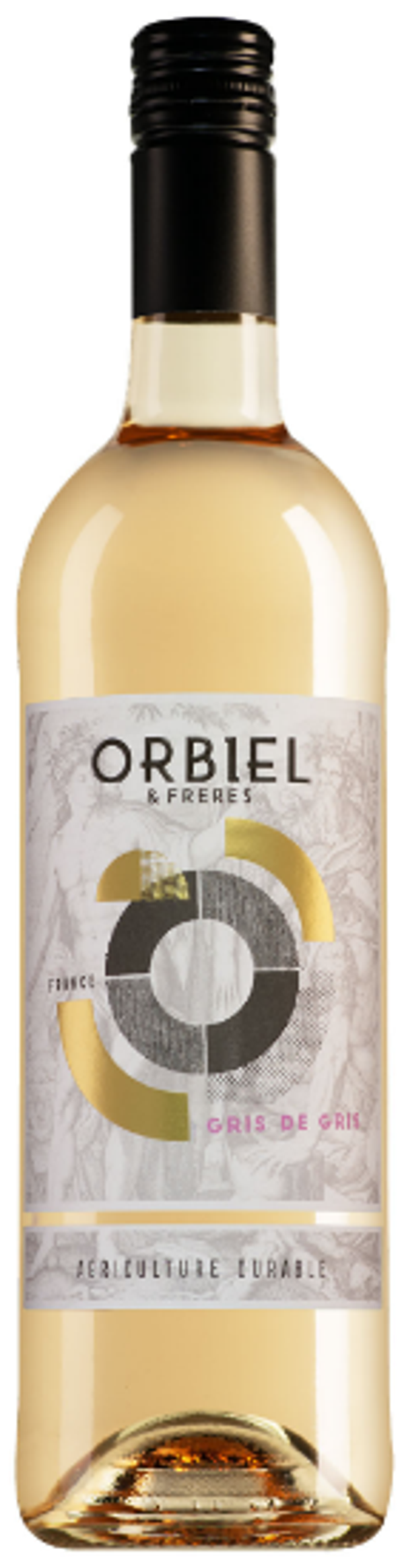 18. Orbiel & Frères Gris de Gris 2025 (Languedoc, Frankrijk) (prijs per fles € 7,20, doos à 6)