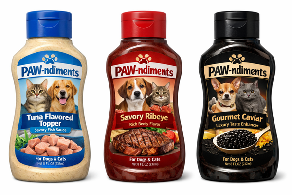 PAWndiments Gourmet Mixed (3-pack)