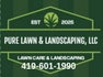 Pure lawn &amp; landscaping