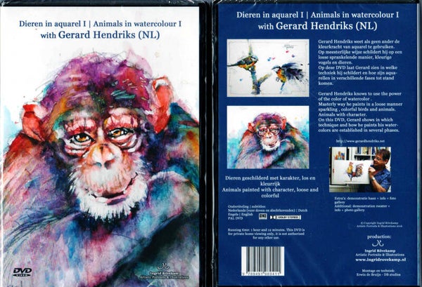 DVD Animals in watercolor