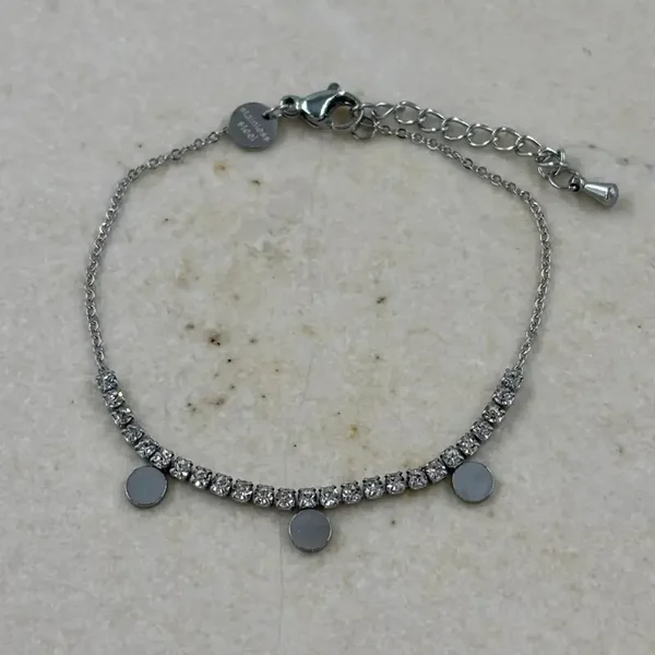 Armband strass rondjes
