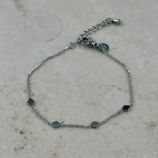 Armband subtiele ruitjes