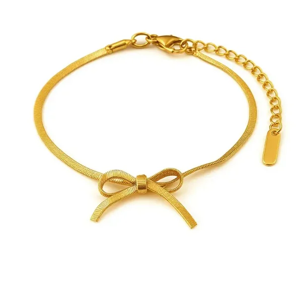 Armbandje gestrikt