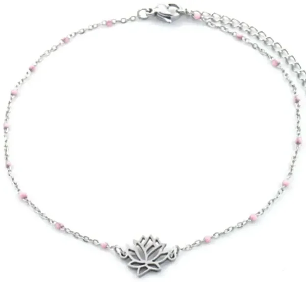 Enkelbandje lotus