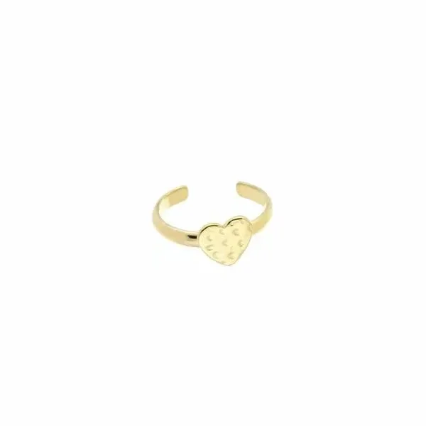 Hartjes ring met vlekjes