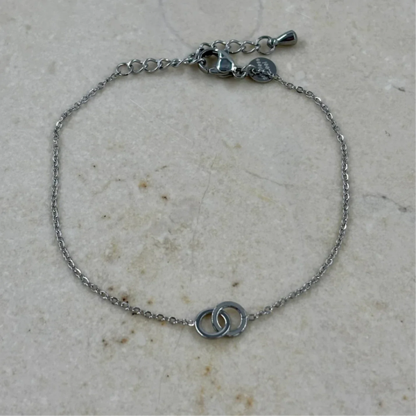 Armband verbonden cirkels