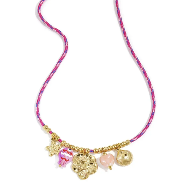 Zomerse bloem bedelketting
