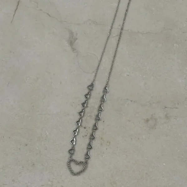 Ketting hart en minihartjes