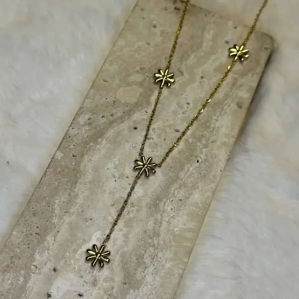 Ketting kleine bloemetjes