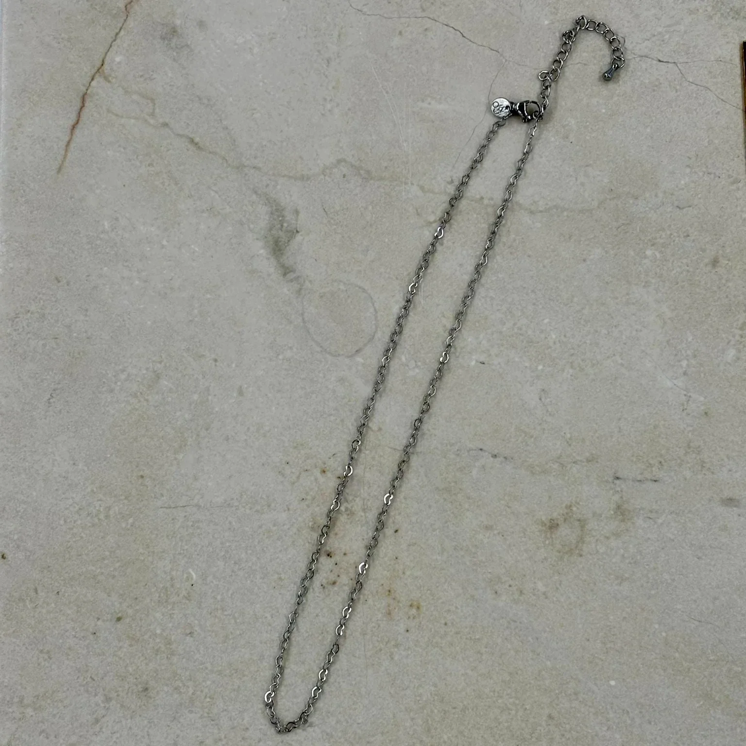 Ketting minischakel hartjes